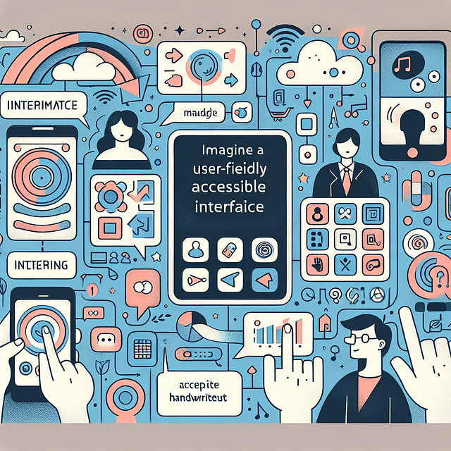 accessible interface with multiple input methods