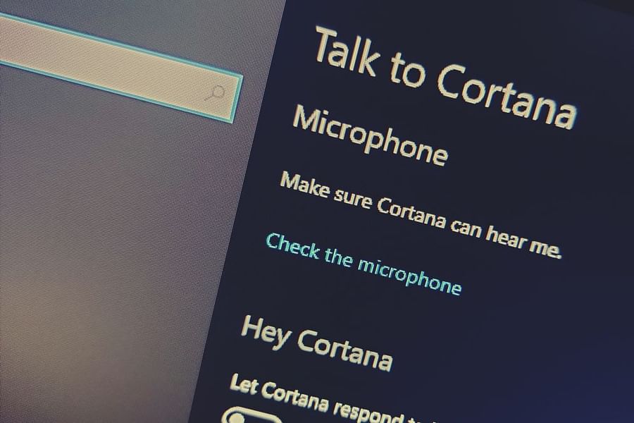 Microsoft Cortana capabilities
