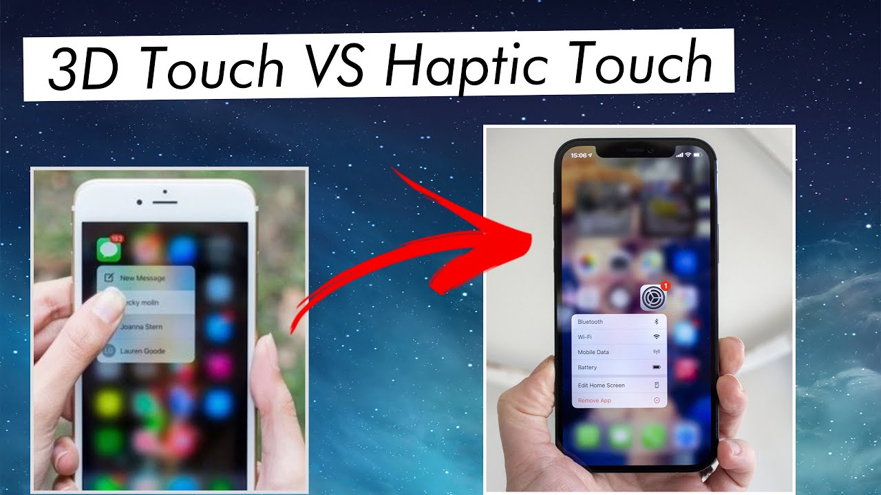 Apple 3D Touch Haptic Touch
