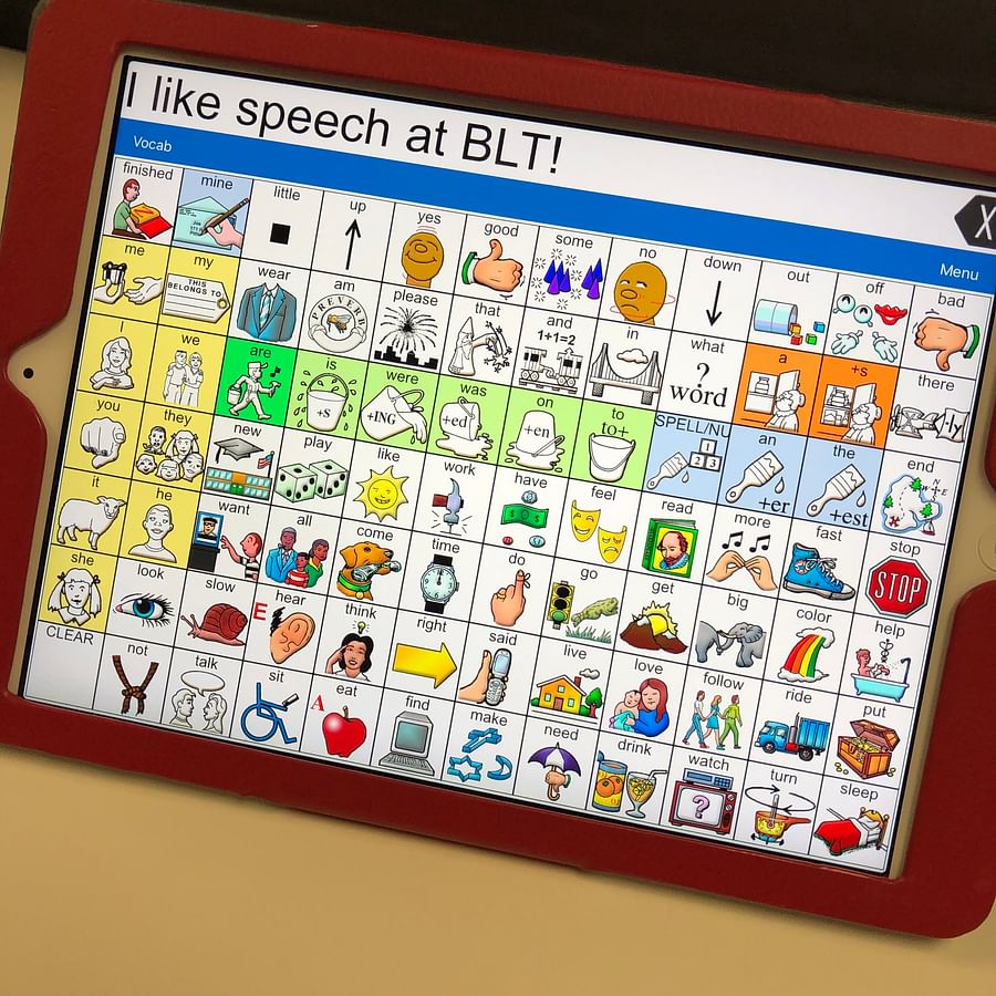 Several types of Augmentative Communication Devices