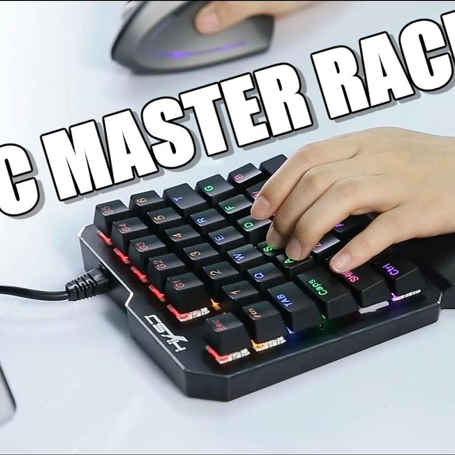 One Handed Keyboard Maltron Single Hand Keyboard | Specialist