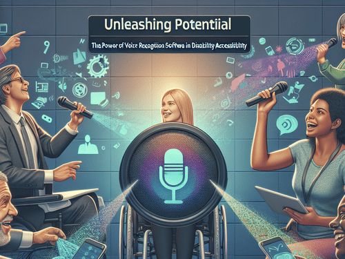Unleashing Potential: The Power of Voice Recognition Software in Disability Accessibility