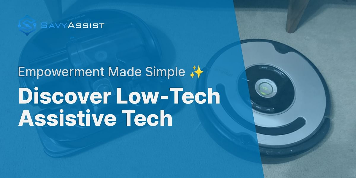 What are some examples of lowtech assistive technology?