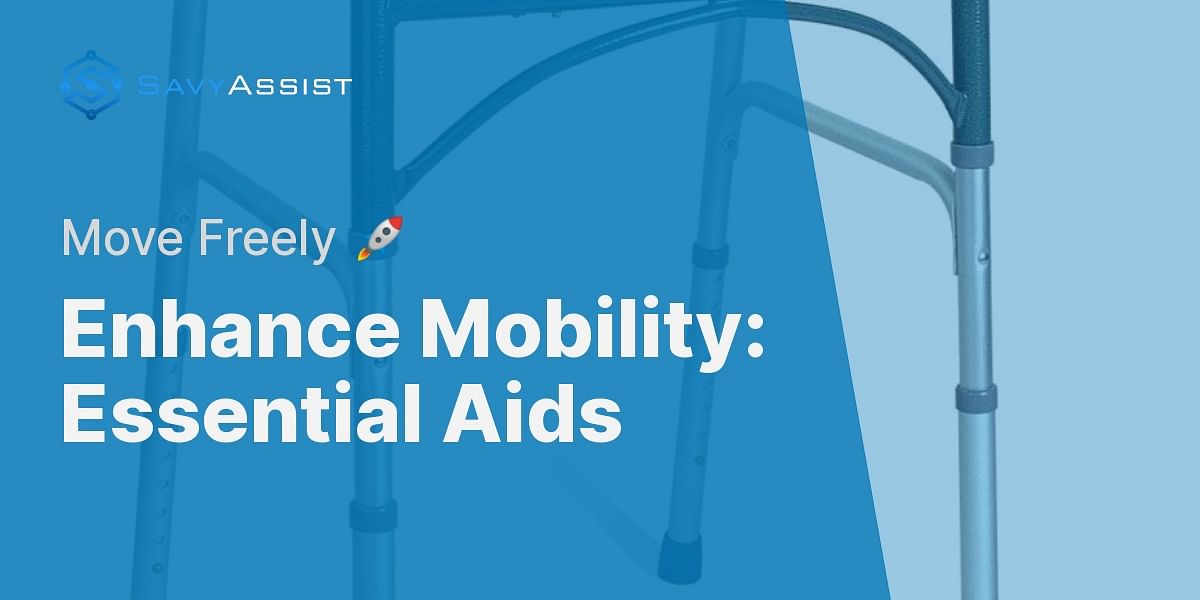 What are some mobility aids for people with disabilities?
