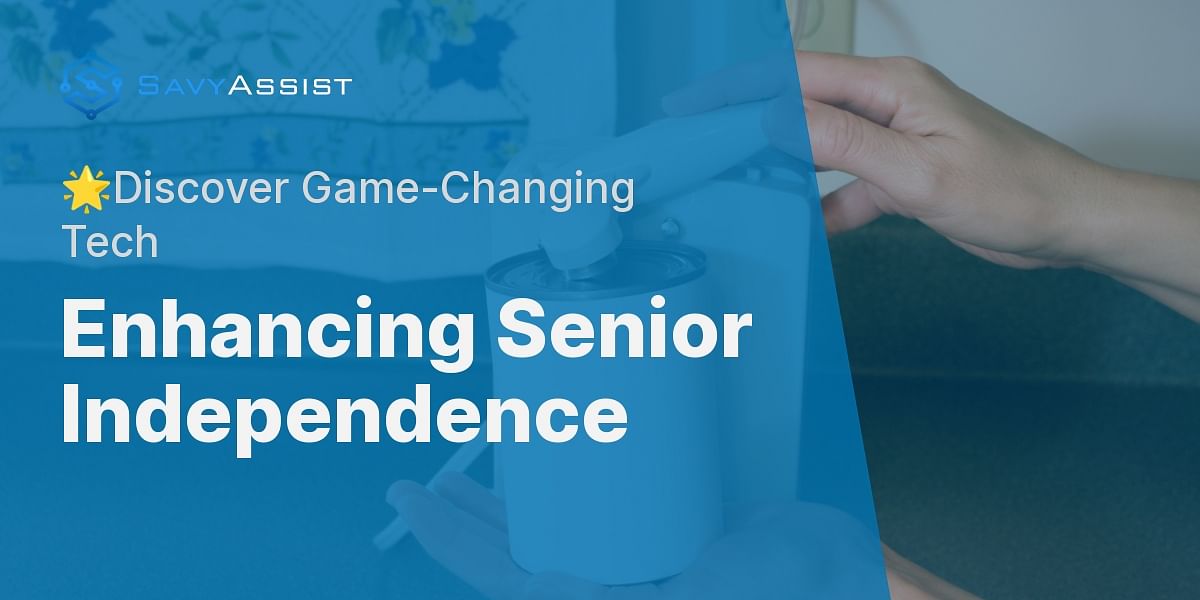 What assistive technology can help seniors live independently?